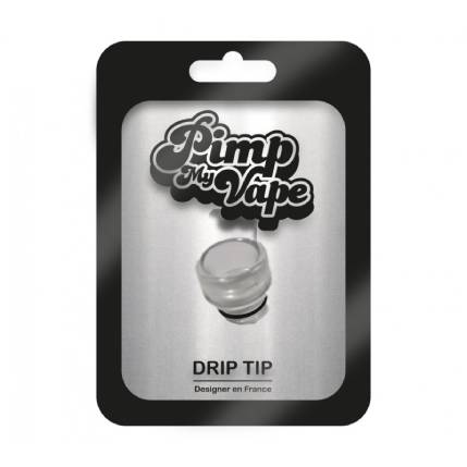 Drip Tip 510 Large En Résine Transparant PVM0045
