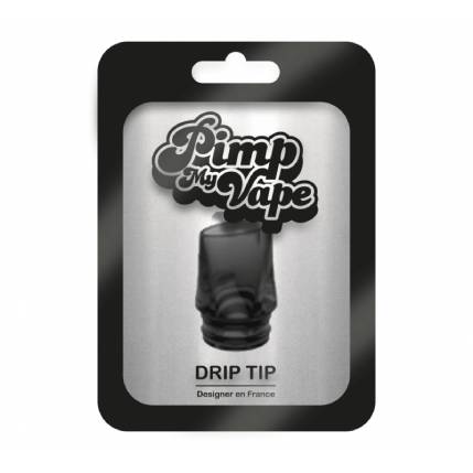Drip Tip 510 Plat En Résine Transparant PVM0038
