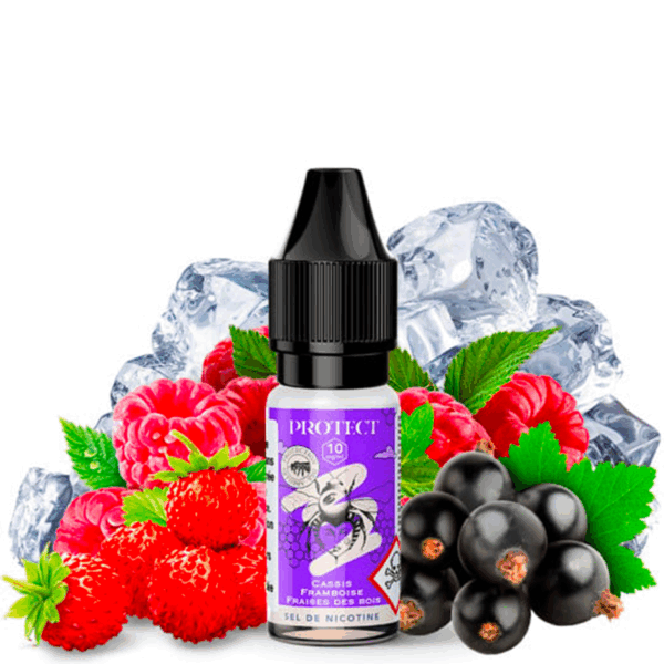 Cassis Framboise Fraise des Bois (Sels de nicotine) by Protect
